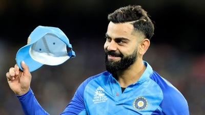 Virat Kohli replied to a fan's comment on his muscular body (AFP) Virat Kohli replied to a fan's comment on his muscular body (AFP)