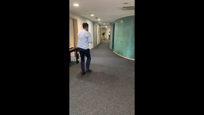 German officials play cricket inside consulate. (Twitter/@GermanCG_BLR)