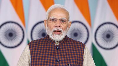Prime Minister Narendra Modi addressing the Goa Rozgar Mela. (ANI) Prime Minister Narendra Modi addressing the Goa Rozgar Mela. (ANI)