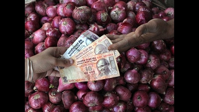 Traders say the government has been releasing onions routinely from its buffer stock to keep retail prices steady (FILE)