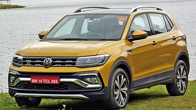 The Volkswagen Taigun The Volkswagen Taigun