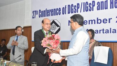 The north-eastern level conference was organised after 30 years in Tripura. (Twitter | Tripura Police)