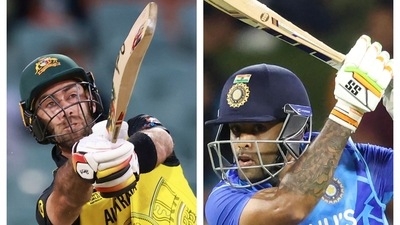 Glenn Maxwell and Suryakumar Yadav Glenn Maxwell and Suryakumar Yadav