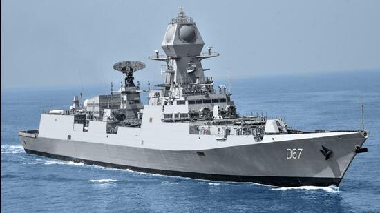 Mormugao is the second ship of Project 15B.