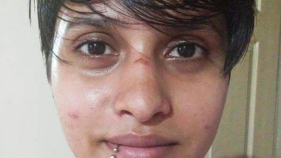 A photo of Shraddha Walkar allegedly after she was assaulted by Aaftab Poonawalla in 2020. (PTI)(HT_PRINT)