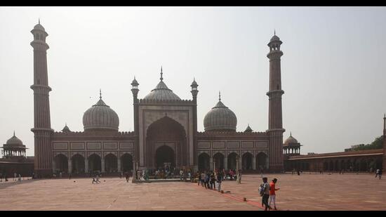 Delhi’s Jama Masjid. (HT PHOTO)