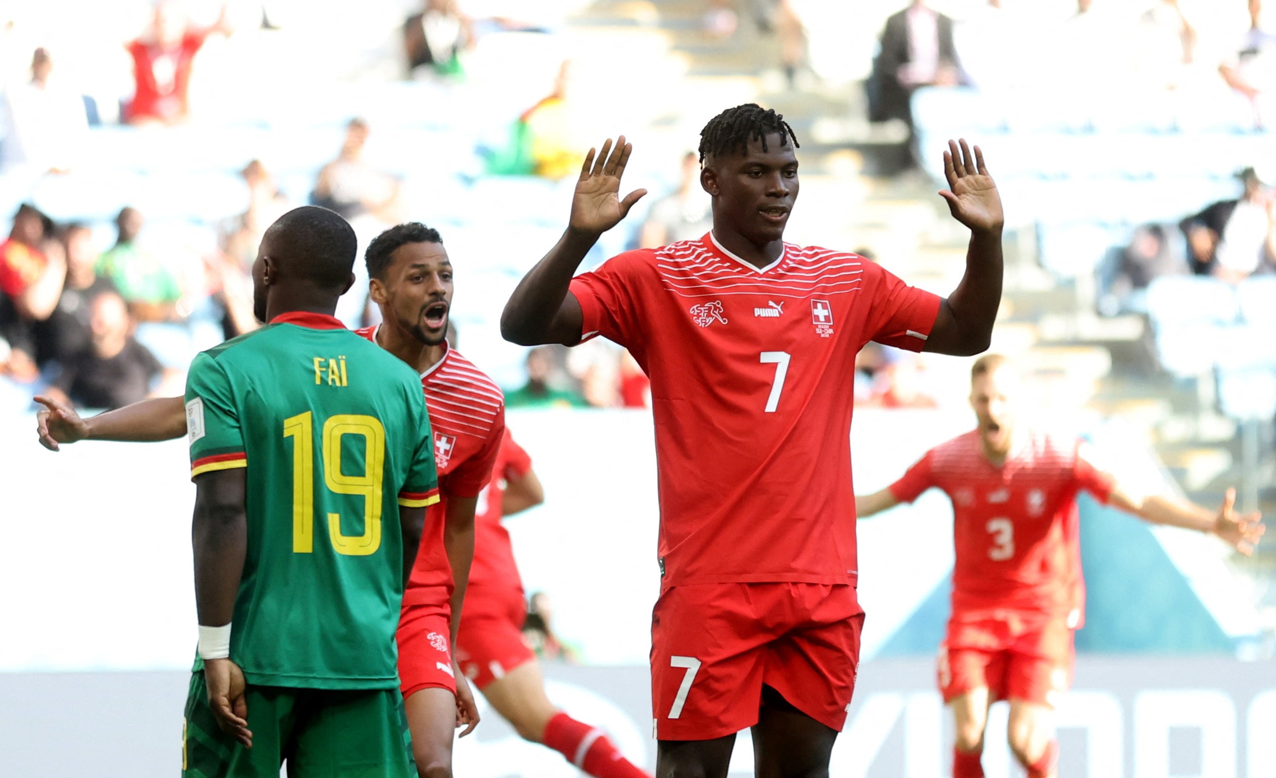 FIFA World Cup Switzerland vs Cameroon Highlights: Embolo helps SUI win 1-0