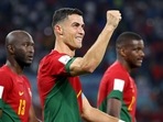Cristiano Ronaldo celebrates his goal during the FIFA World Cup 2022 match between Portugal and Ghana(FIFA Twitter) Cristiano Ronaldo celebrates his goal during the FIFA World Cup 2022 match between Portugal and Ghana(FIFA Twitter)