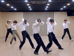 BTS choreography on dynamite.(YouTube/@BANGTANTV) BTS choreography on dynamite.(YouTube/@BANGTANTV)