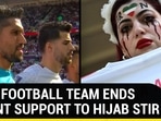 IRAN FOOTBALL TEAM ENDS SILENT SUPPORT TO HIJAB STIR