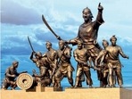 Barphukan’s cult-like status in Assam is rooted in regional pride of a local warrior successfully fighting against an invading, perhaps much stronger, army of Mughals. (Wikimedia Commons) Barphukan’s cult-like status in Assam is rooted in regional pride of a local warrior successfully fighting against an invading, perhaps much stronger, army of Mughals. (Wikimedia Commons)
