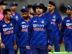 India captain Shikhar Dhawan and teammates leave the field after their loss to New Zealand in their one day international cricket match in Auckland India captain Shikhar Dhawan and teammates leave the field after their loss to New Zealand in their one day international cricket match in Auckland