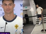 Cristiano Ronaldo's press conference was only of two minutes Cristiano Ronaldo's press conference was only of two minutes