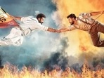 Jr NTR and Ram Charan in a still from SS Rajamouli's RRR.