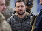 Russia-Ukraine War: Ukrainian President Volodymyr Zelenskyy is seen during his visit to Kherson.