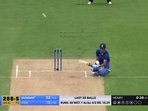 Washington Sundar's unbelievable lap shot Washington Sundar's unbelievable lap shot