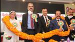 IPS officer VIkas Vaibhav (second from left). (HT File) IPS officer VIkas Vaibhav (second from left). (HT File)