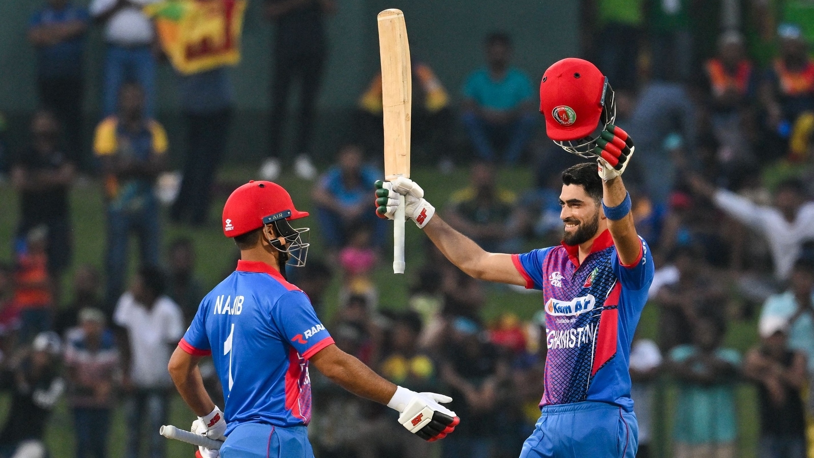 Ibrahim Zadran Century Leads Afghanistan To ODI Win Over Sri Lanka ...