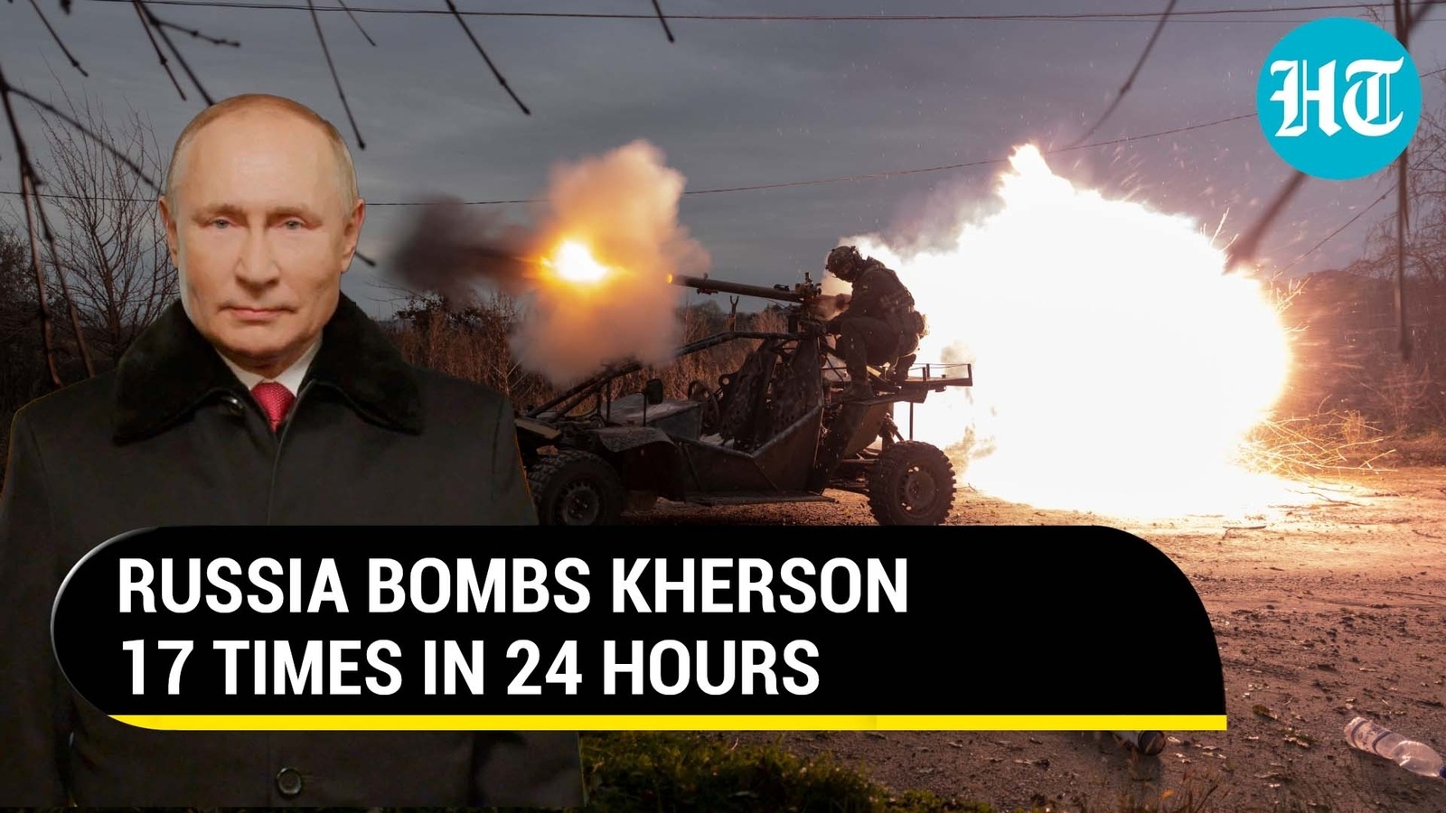 Putin’s Men Strike Kherson 17 Times, Russia Denies Bombing Kyiv ...