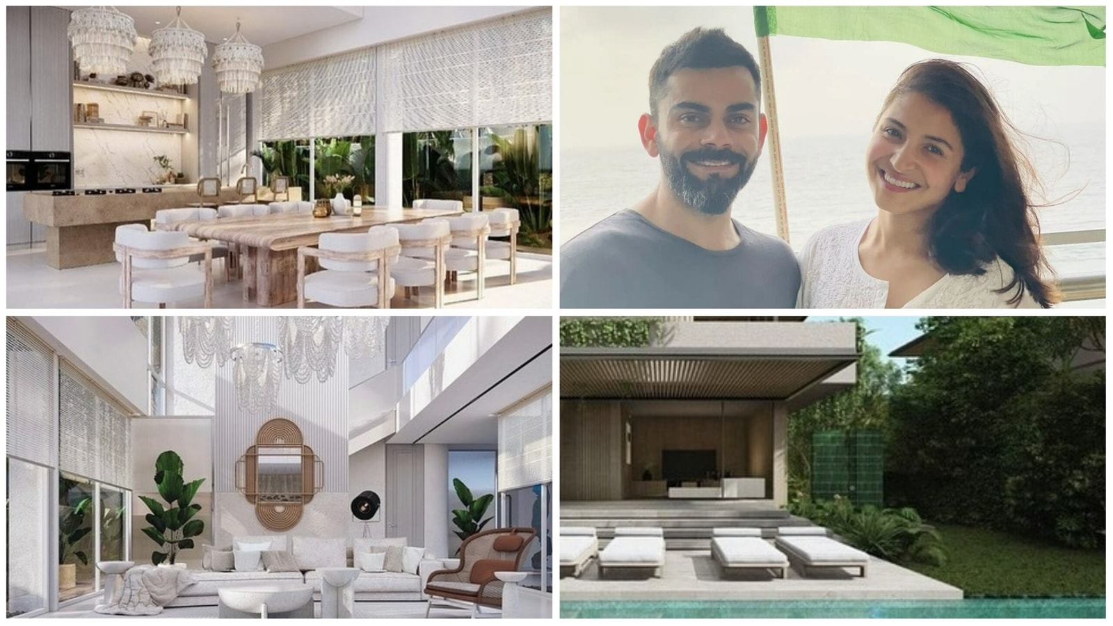 Step inside Anushka Sharma and Virat Kohli's Alibaug house designed by Sussanne Khan. See pics