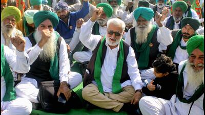 Farmers are demanding implementation of minimum support price on all crops, compensation to farmers for damaged crops, cancellation of FIRs registered against them for stubble burning, punishment to the accused of Lakhimpur Kheri incident and other long-pending issues. (PTI/Representational image) Farmers are demanding implementation of minimum support price on all crops, compensation to farmers for damaged crops, cancellation of FIRs registered against them for stubble burning, punishment to the accused of Lakhimpur Kheri incident and other long-pending issues. (PTI/Representational image)