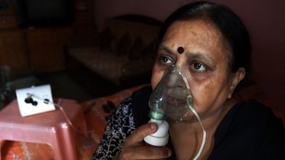 Severe asthma attacks doubled post Covid-19: Study (Arijit Sen/HT Photo) Severe asthma attacks doubled post Covid-19: Study (Arijit Sen/HT Photo)
