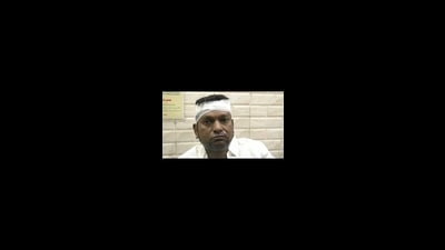 BJP corporator attacked with iron rod and stones BJP corporator attacked with iron rod and stones
