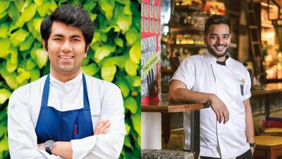 (Left) Himanshu Saini and (right) Hussain Shahzad are the clear leaders of the next generation of young chefs (Left) Himanshu Saini and (right) Hussain Shahzad are the clear leaders of the next generation of young chefs