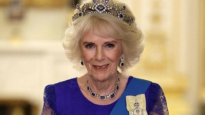 Queen Consort Camilla: Britain's Camilla, Queen Consort, is seen. (AFP)