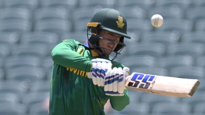 South Africa's Quinton de Kock (AFP)