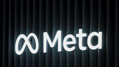 Meta: The logo of US multinational technology conglomerate Meta. (AFP)