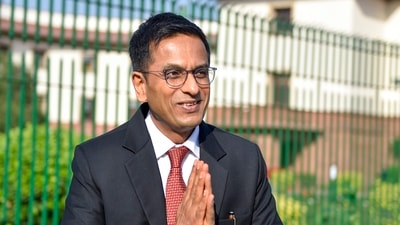 Chief Justice DY Chandrachud. (PTI) Chief Justice DY Chandrachud. (PTI)