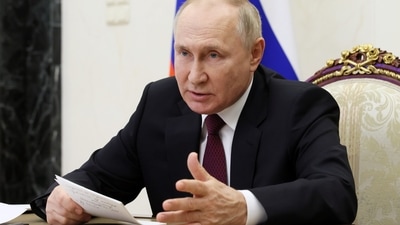 Russia-Ukraine War: Russian President Vladimir Putin is seen. (AP) Russia-Ukraine War: Russian President Vladimir Putin is seen. (AP)