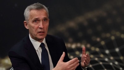 Russia-Ukraine War: NATO Secretary General Jens Stoltenberg is seen. (Reuters)