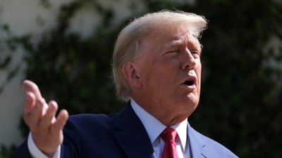 Donald Trump: Former US President Donald Trump speaks. (Reuters)