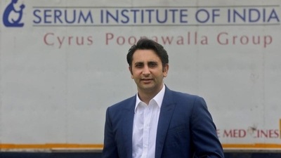 Serum Institute of India CEO Adar Poonawalla.
