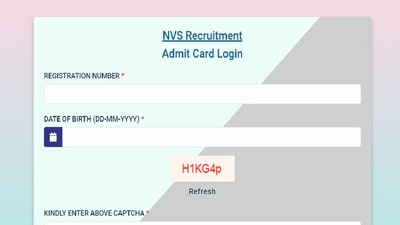 NVS CBT Admit Card 2022 released at navodaya.gov.in, download link here NVS CBT Admit Card 2022 released at navodaya.gov.in, download link here