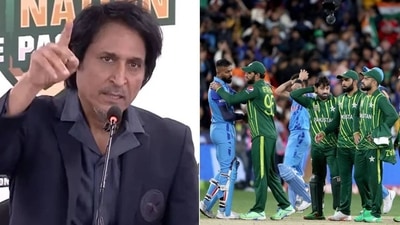 Ramiz Raja; India and Pakistan team Ramiz Raja; India and Pakistan team