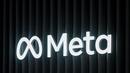 Meta: The logo of US multinational technology conglomerate Meta. (AFP)