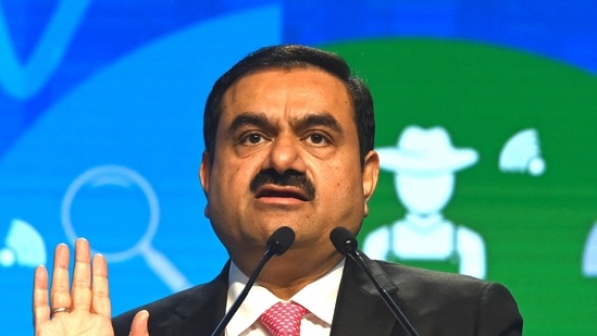 Chairperson of Adani Group, Gautam Adani at the World Congress of Accountants in Mumbai on November 19.(AFP)