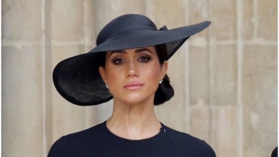 Meghan Markle: Meghan Markle at the funeral of Queen Elizabeth II.