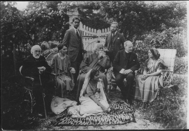Romain Rolland with Rabindranath Tagore. (HT Photo) Romain Rolland with Rabindranath Tagore. (HT Photo)