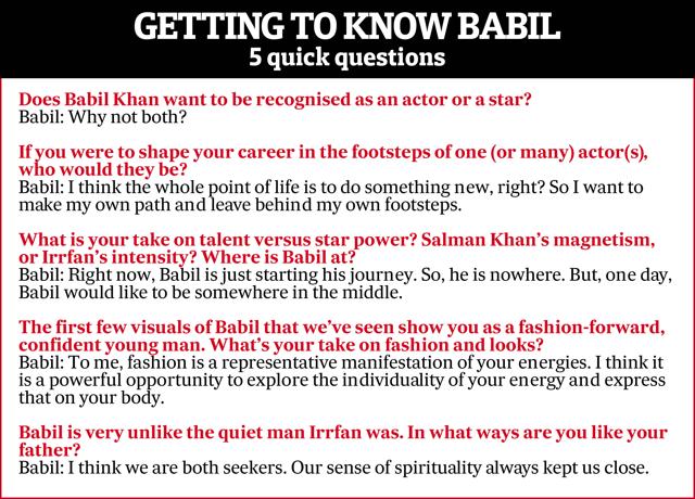 Quick questions with Babil Quick questions with Babil