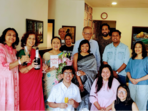 Author Manjari Jaruhar, third from left. Author Manjari Jaruhar, third from left.