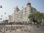 A view of hotel Taj Mahal Palace, one of the terror attack sites on the eve of the 14th anniversary of 26/11 terror attacks in Mumbai, Friday, (PTI Photo/Shashank Parade) A view of hotel Taj Mahal Palace, one of the terror attack sites on the eve of the 14th anniversary of 26/11 terror attacks in Mumbai, Friday, (PTI Photo/Shashank Parade)