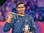 Sharath Kamal won three gold medals in CWG.(HT_PRINT) Sharath Kamal won three gold medals in CWG.(HT_PRINT)