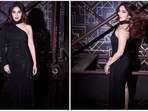 Bhumi Pednekar's fashion game has been strong since day 1. The Badhaai Do actor once again gave the fashion gods a run for their money with her bold yet glamorous avatar in a black one-shoulder gown.(Instagram/@bhumipednekar) Bhumi Pednekar's fashion game has been strong since day 1. The Badhaai Do actor once again gave the fashion gods a run for their money with her bold yet glamorous avatar in a black one-shoulder gown.(Instagram/@bhumipednekar)