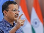 New Delhi: Delhi Chief Minister Arvind Kejriwal addresses the media at his residence, in New Delhi, Saturday, (PTI) New Delhi: Delhi Chief Minister Arvind Kejriwal addresses the media at his residence, in New Delhi, Saturday, (PTI)