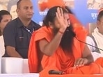 Ramdev's comment at a yoga event where Maharashtra deputy chief minister Devendra Fadnavis's wife Amruta Fadnavis was present drew flak. 