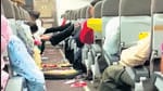 The Mumbai-Durgapur SpiceJet flight encountered severe turbulence during its descent on May 1. (ANI) The Mumbai-Durgapur SpiceJet flight encountered severe turbulence during its descent on May 1. (ANI)